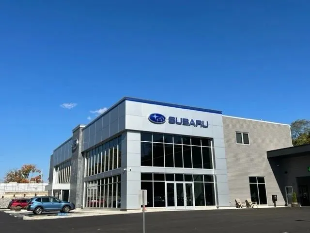 Garavel Subaru dealership building and lot in Norwalk, Connecticut